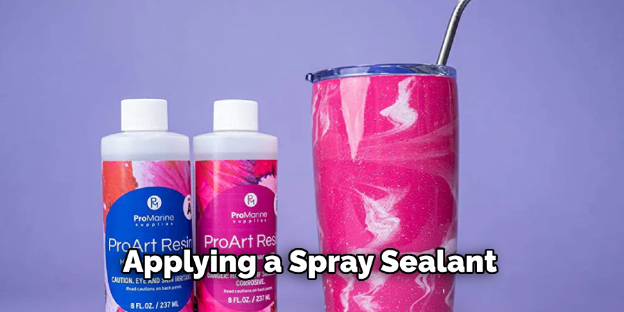 Applying a Spray Sealant  