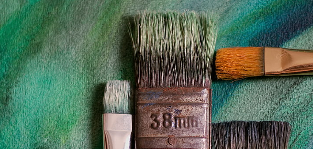 How to Reuse Paint Brush