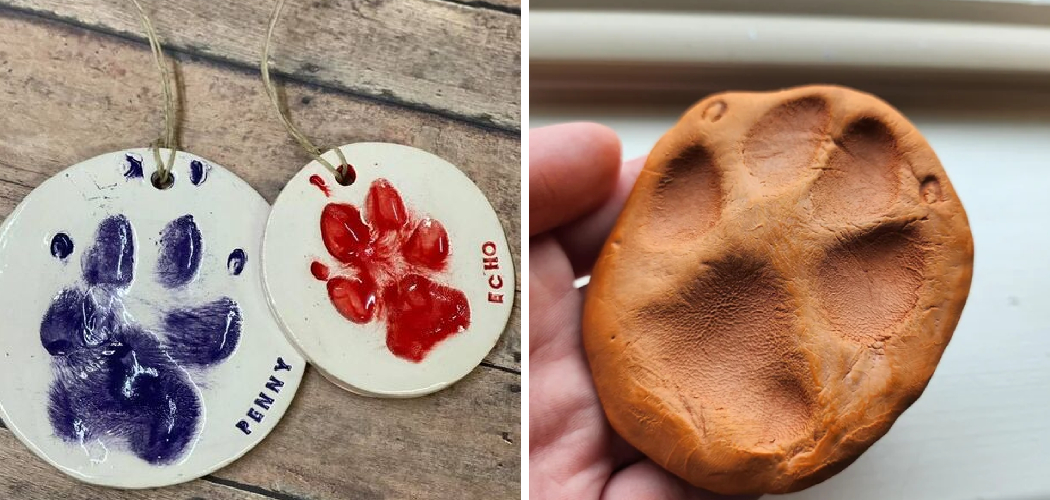 How to Make Dog Paw Impresssion in Clay