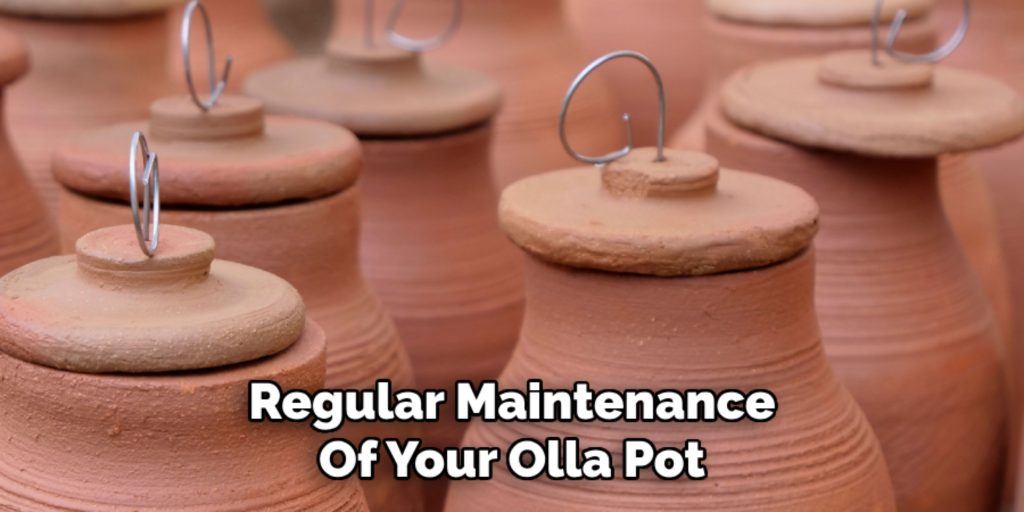 Regular Maintenance
Of Your Olla Pot