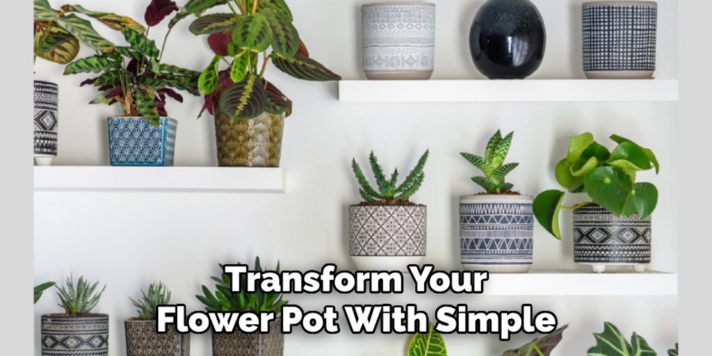 Transform Your
Flower Pot With Simple
