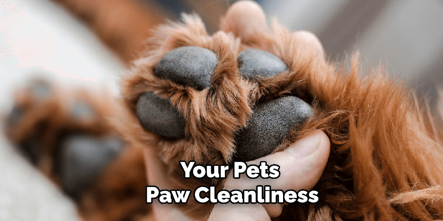 Your Pets 
Paw Cleanliness