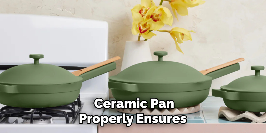 Ceramic Pan
Properly Ensures