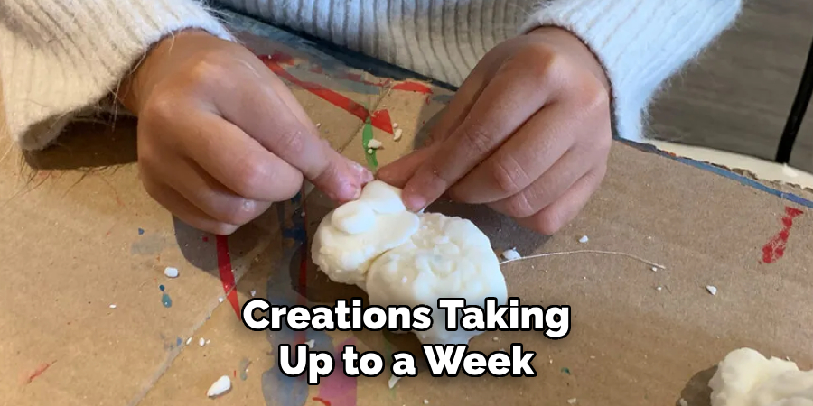 Creations Taking
Up to a Week
