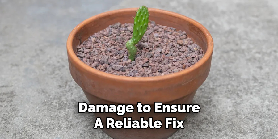 Damage to Ensure
A Reliable Fix