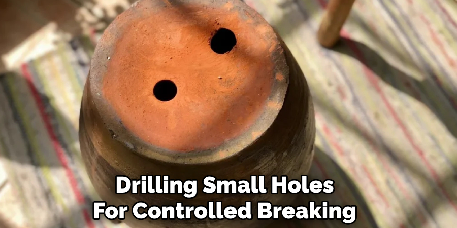 Drilling Small Holes 
For Controlled Breaking