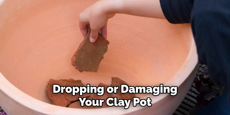 Dropping or Damaging
Your Clay Pot