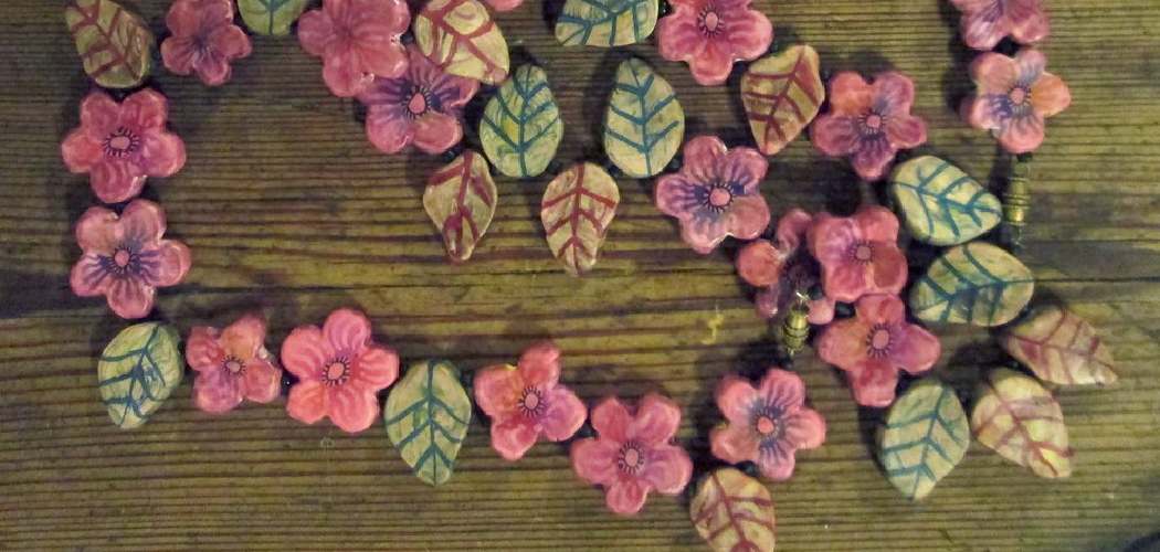 How to Make Flower With Clay
