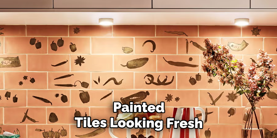 Painted
Tiles Looking Fresh