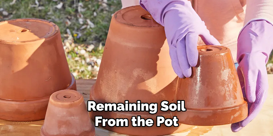 Remaining Soil
From the Pot