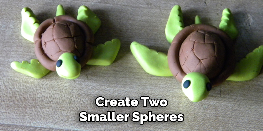 Create Two Smaller Spheres