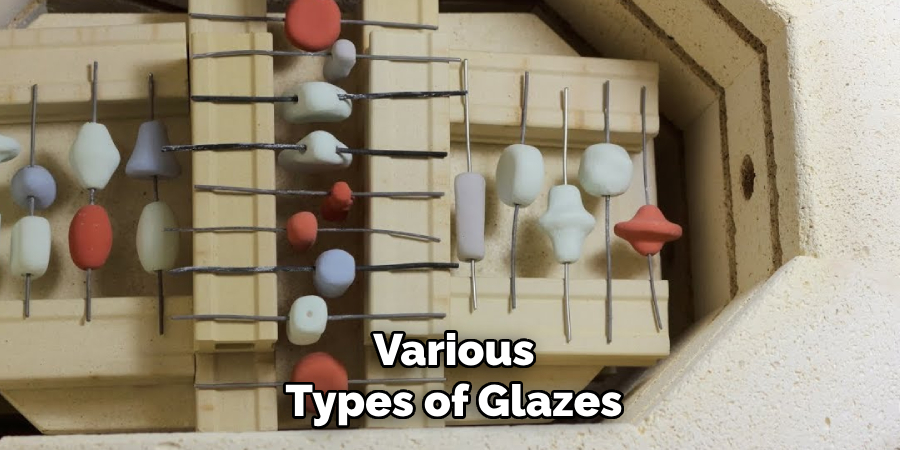 Various
Types of Glazes
