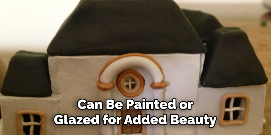 Can Be Painted or
Glazed for Added Beauty