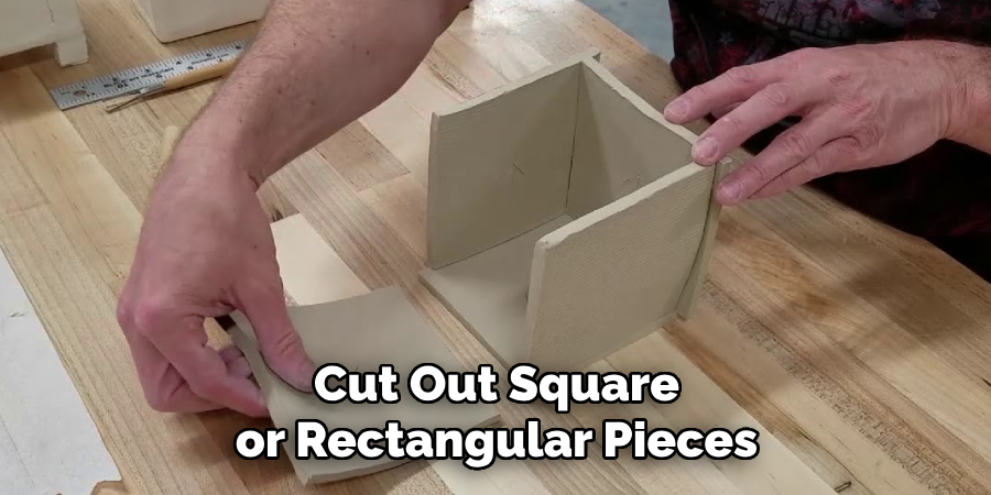 Cut Out Square or Rectangular Pieces