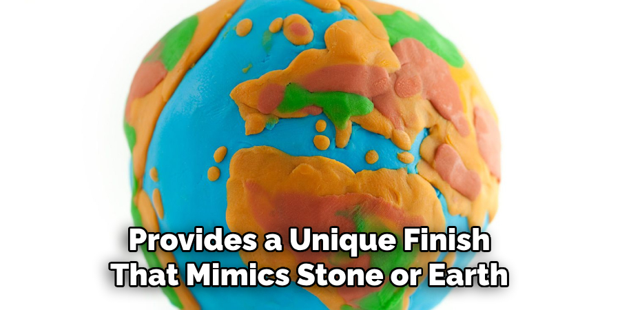 Provides a Unique Finish
That Mimics Stone or Earth