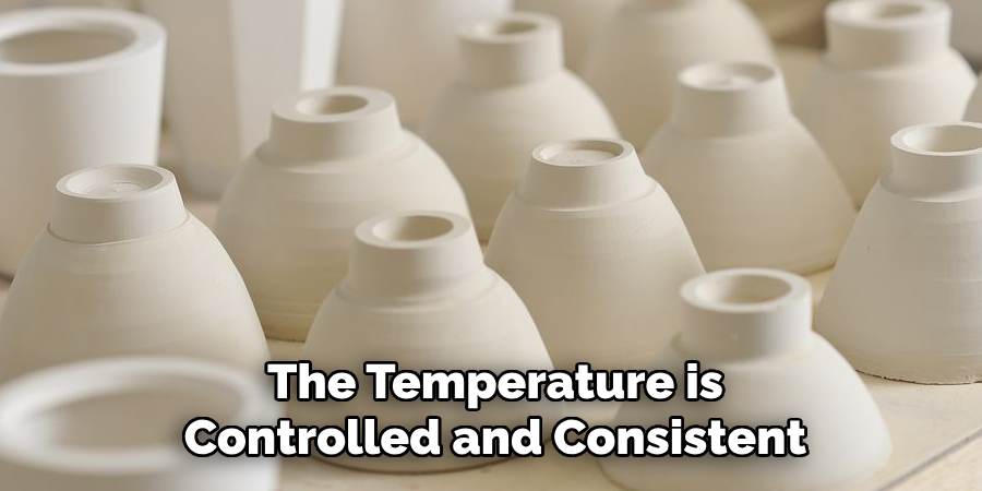 The Temperature is
Controlled and Consistent