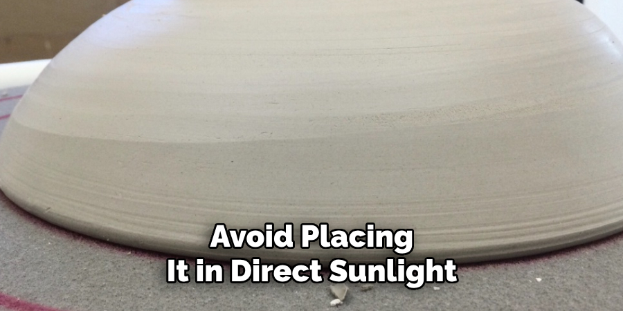 Avoid Placing It in Direct Sunlight