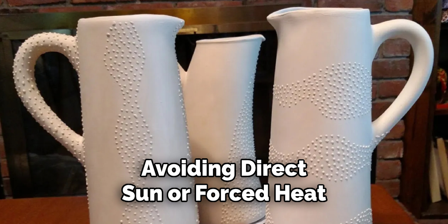 Avoiding Direct Sun or Forced Heat