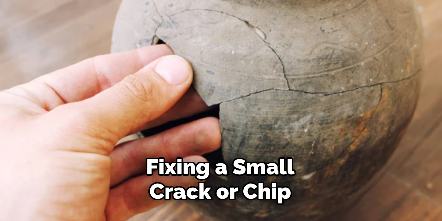 Fixing a Small Crack or Chip