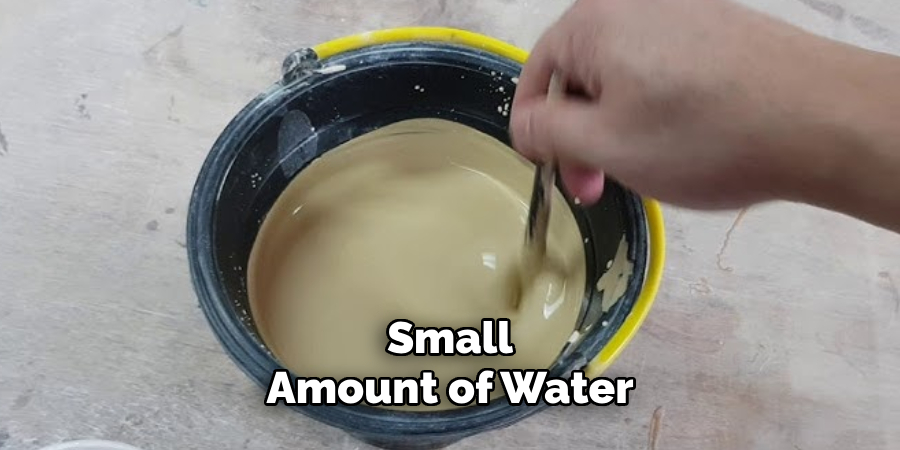 Small Amount of Water