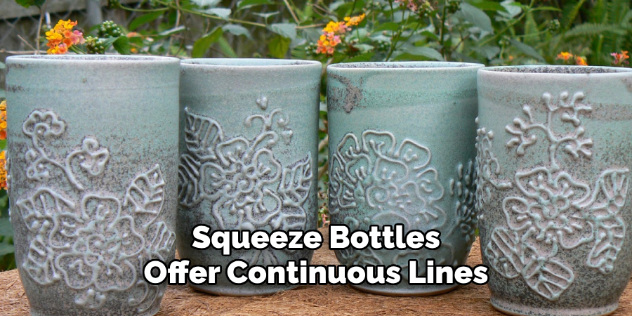 Squeeze Bottles Offer Continuous Lines