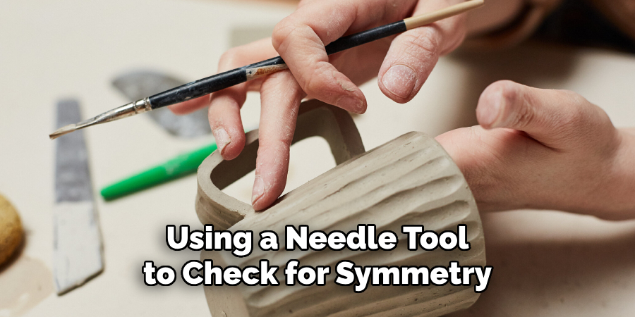Using a Needle Tool to Check for Symmetry