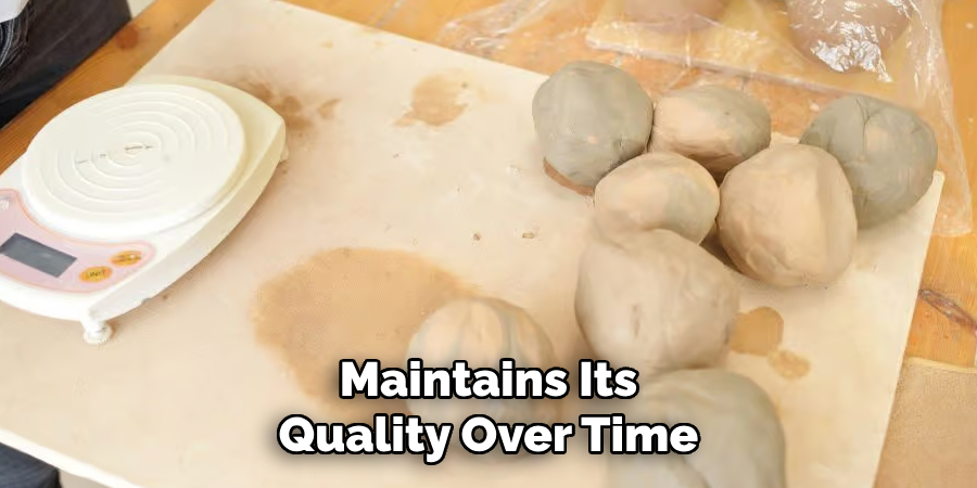 Maintains Its
Quality Over Time